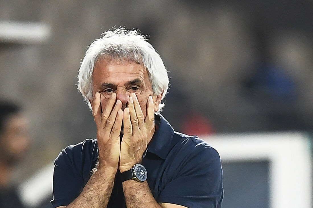  Técnico Vahid Halilhodzic, que estava no comando da Seleção do Marrocos há três anos