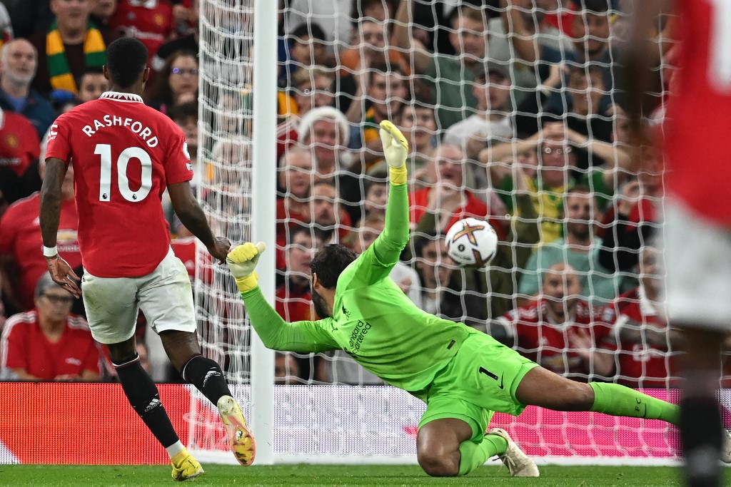 Rashford marcou o segundo gol do United no clássico