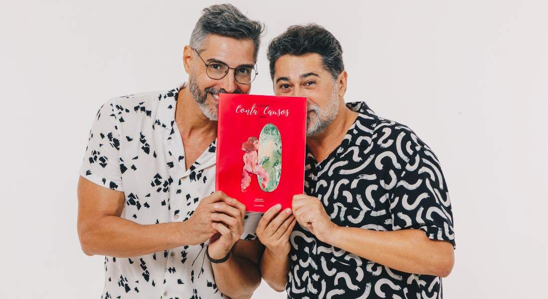 Luciano Pontes e Arilson Lopes são os organizadores do livro