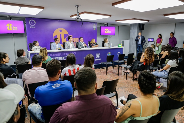 Coletiva de imprensa de apresentação da Copa Maria Bonita