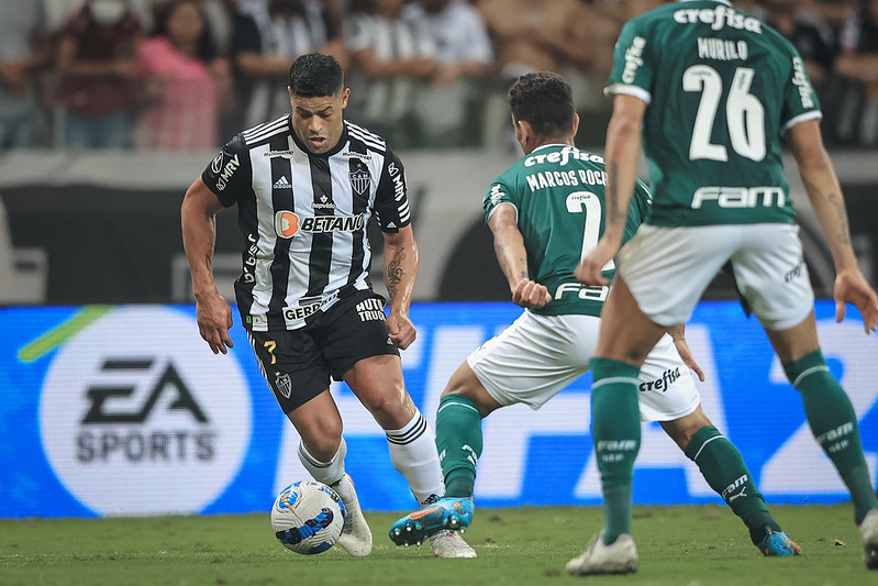 Atlético-MG 2x2 Palmeiras, pela Libertadores