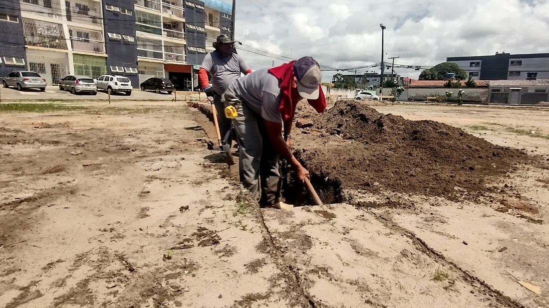 Obra de nova Upinha Praias