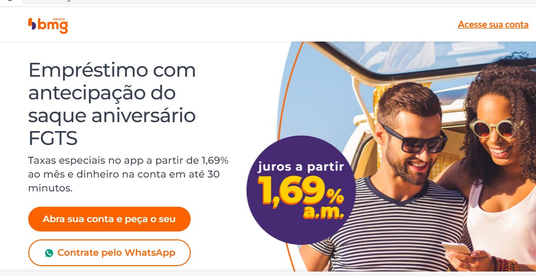 Site do BMG