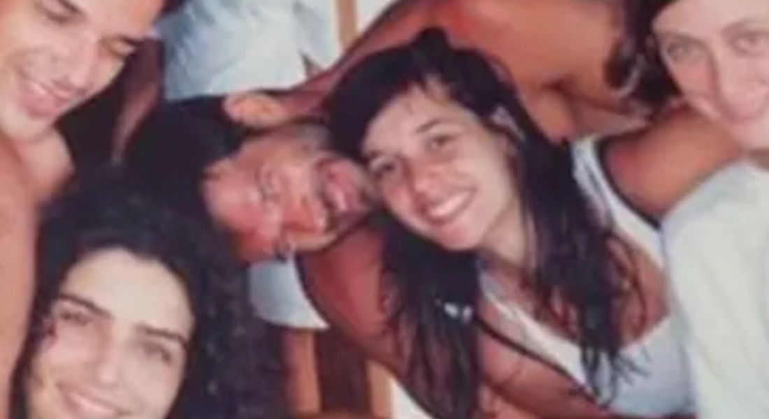 Raul Gazolla e Daniella Perez em foto antiga