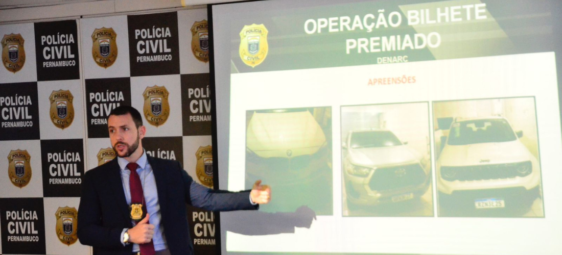 Operação Bolhete Premiado da, PCPE, ocorreu na manhã da última quinta-feira (18)