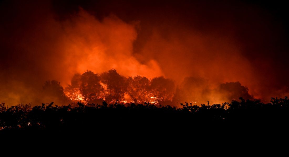 Incêndio da Serra da Estrela, centro de Portugal