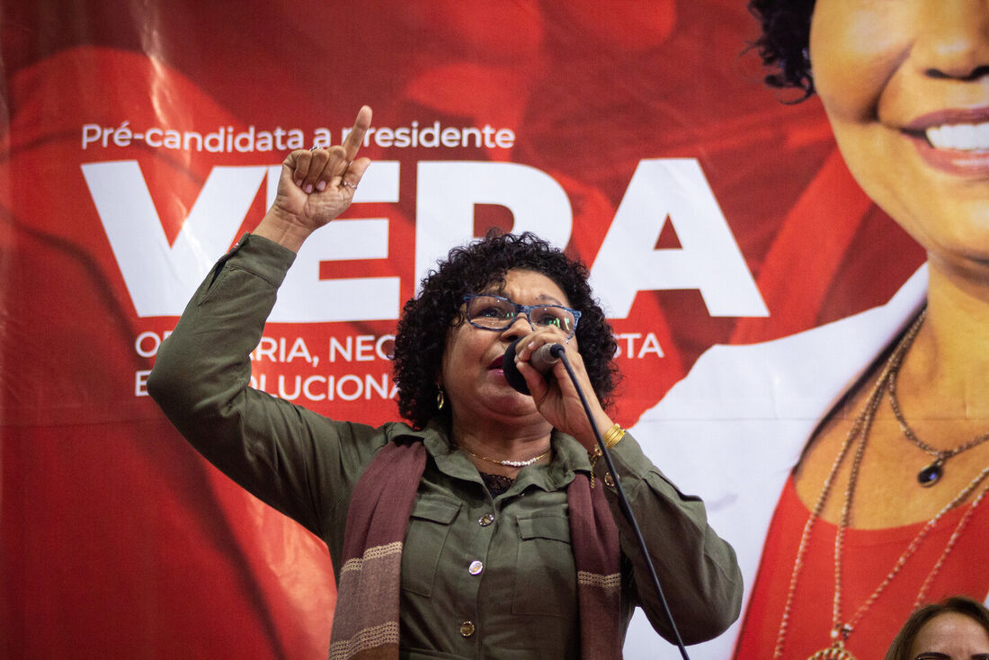 Vera Lúcia, candidata a Presidência da República 