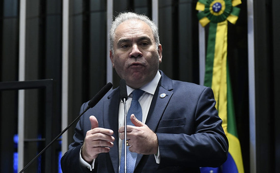 Marcelo Queiroga no debate no Senado sobre o rol taxativo da ANS