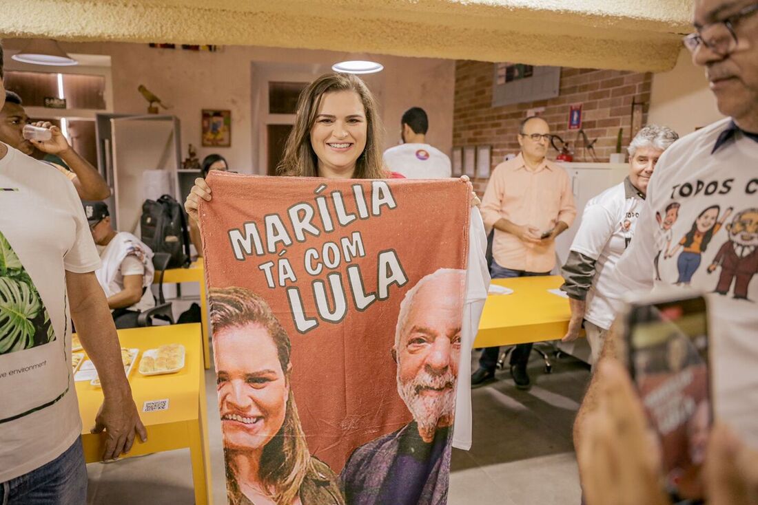 Marília disse estar feliz e lembrou que a Brigada Portinari foi importante para Miguel Arraes