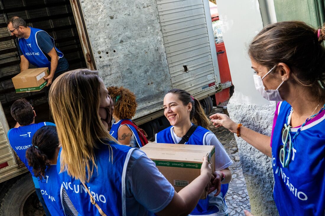 Voluntários do Transforma Brasil