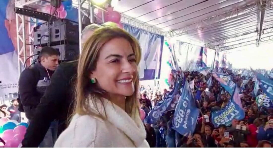 Soraya Thronicke, candidata do partido à Presidência da República pelo União Brasil 