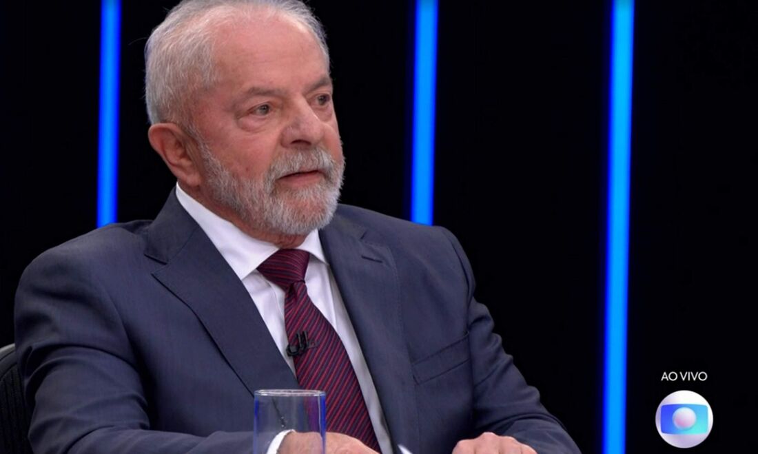 Candidato à presidência da republica, Luis Inácio Lula da Sila (PT)