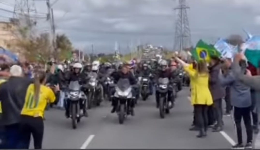 candidato à reeleição pelo PL, Jair Bolsonaro