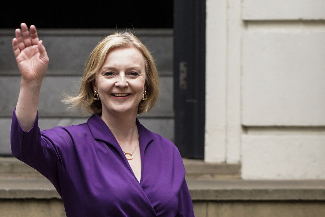 Nova primeira-ministra do Reino Unido, Liz Truss