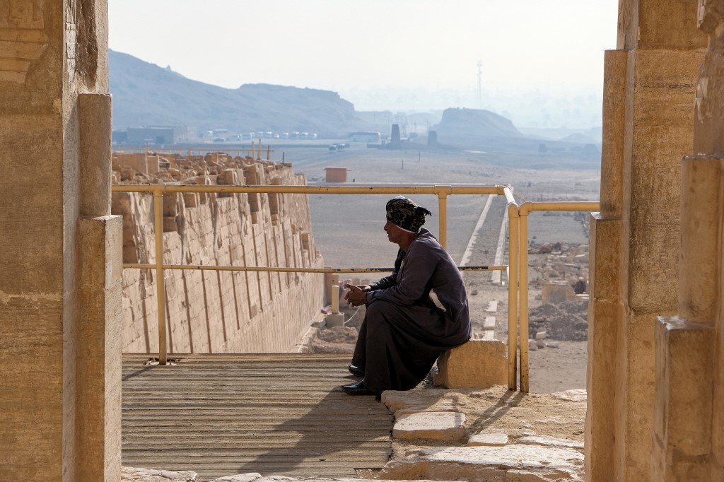 Rio Nilo, na cidade de Luxor, no sul do Egito