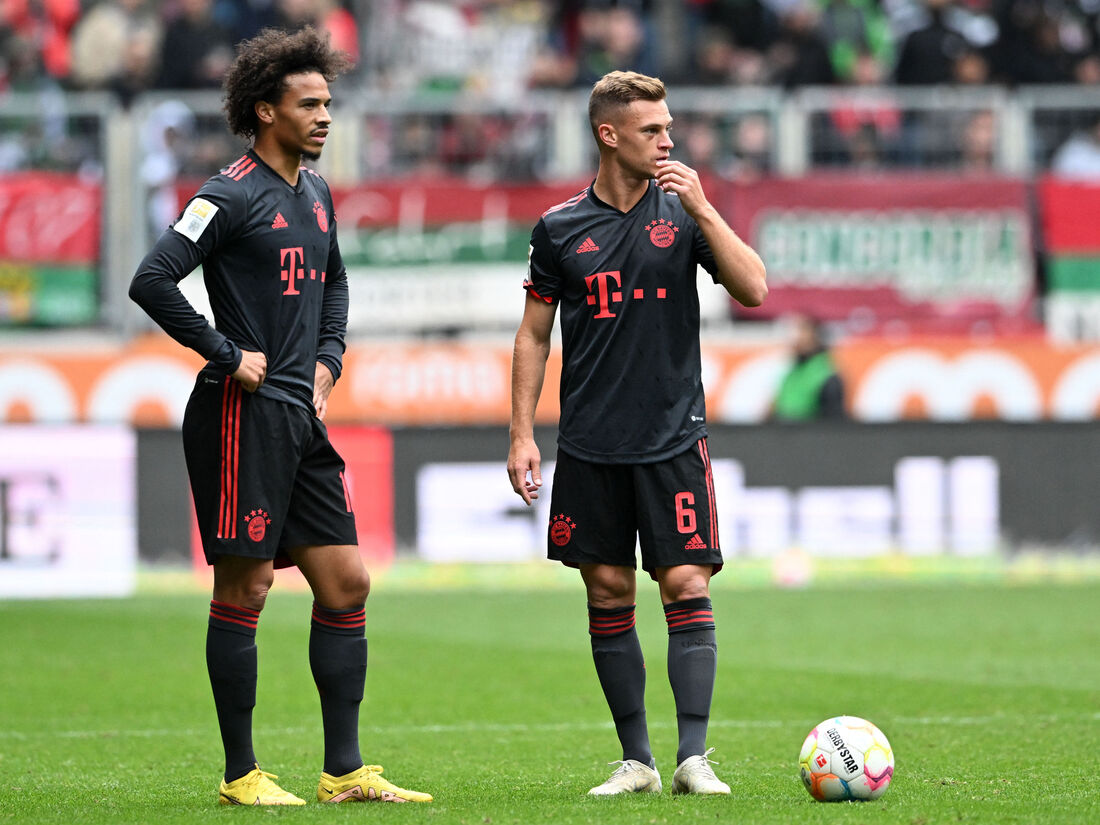 Sané e Kimmich, do Bayern de Munique