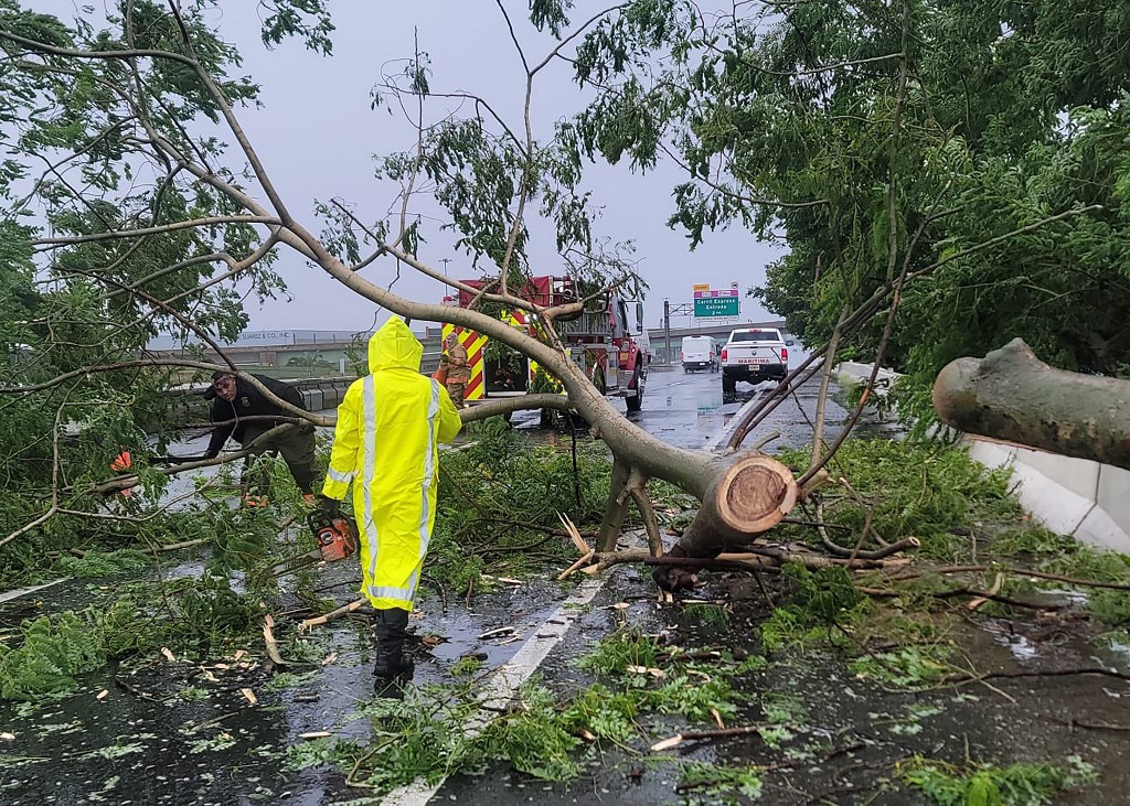 Destruição causada pelo Fiona em Porto Rico