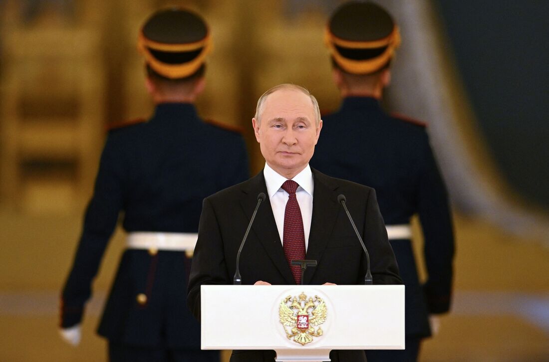 Putin discursa durante cerimônia para receber credenciais de embaixadores estrangeiros na Rússia