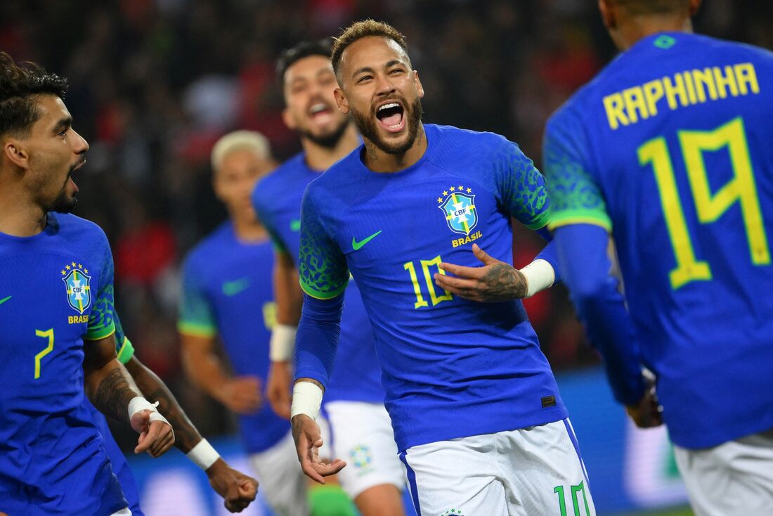 Neymar na seleção brasileira: jogos, gols e assistências