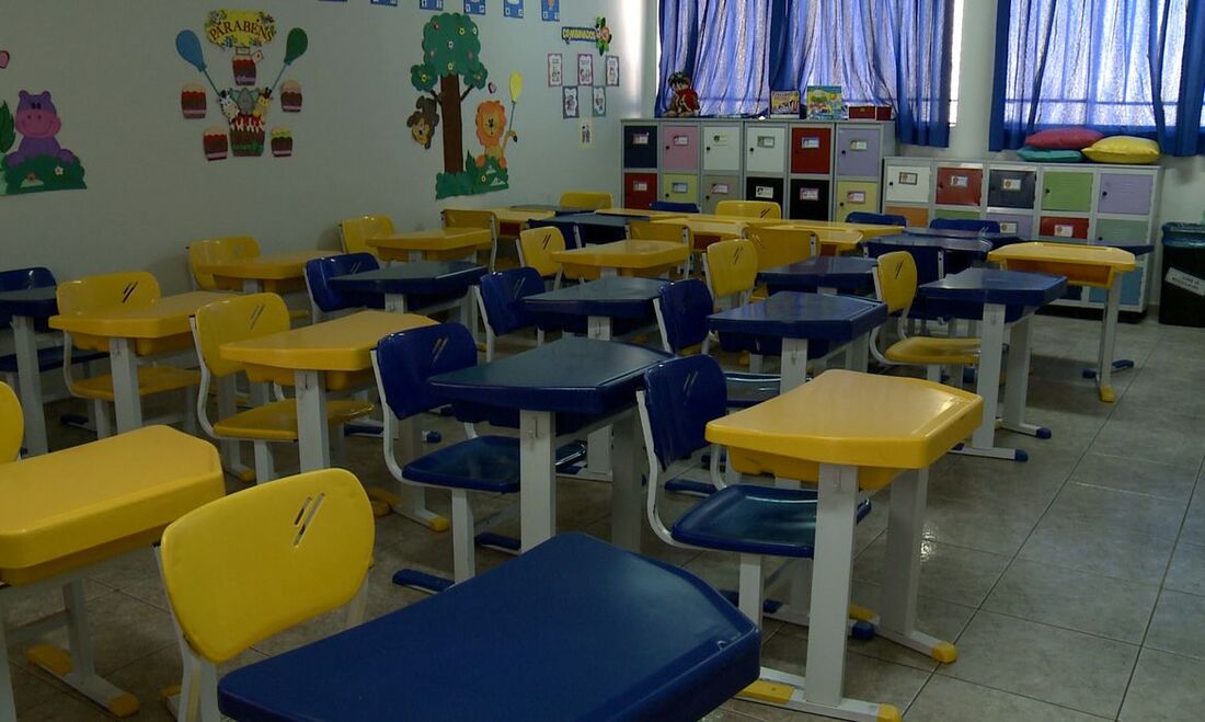 Sala de aula infantil