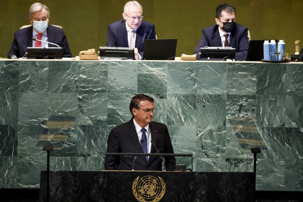 Presidente Jair Bolsonaro em ssembleia Geral da ONU