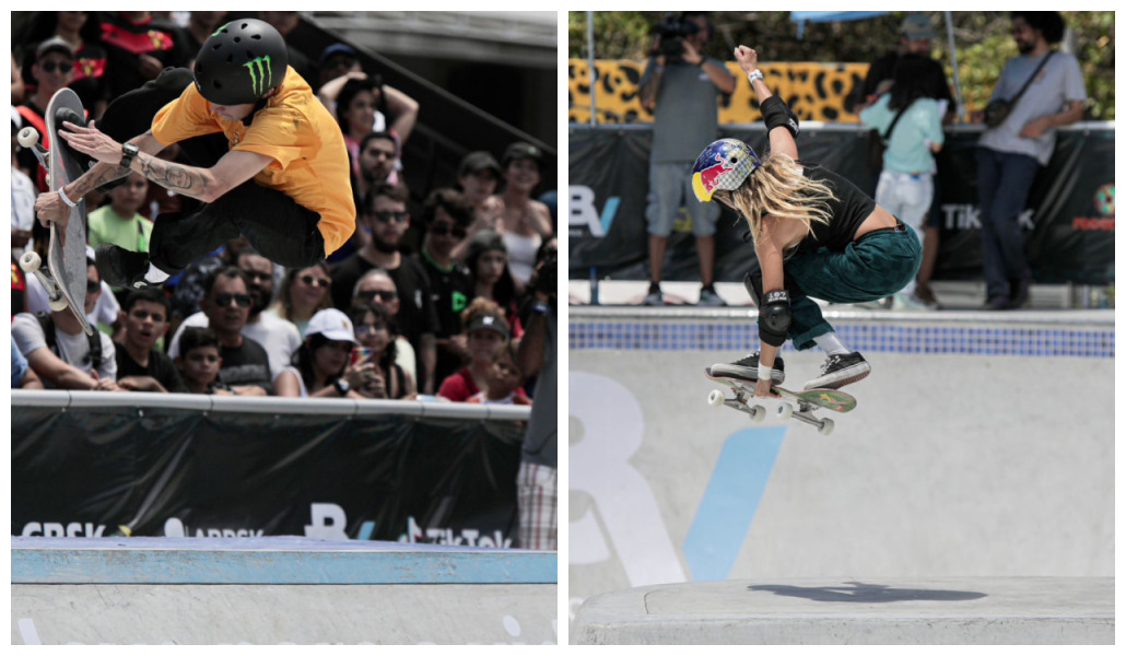 Luizinho e Yndiara são campeões do Circuito de Skate no Recife