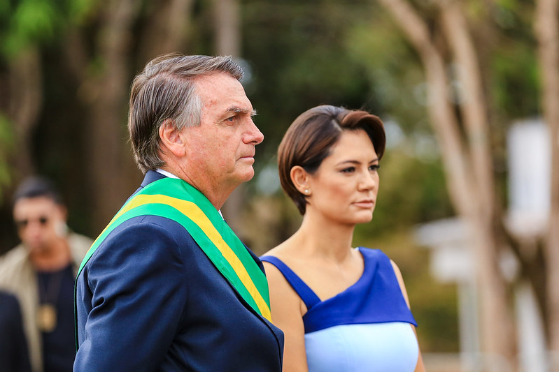 Jair e Michelle Bolsonaro