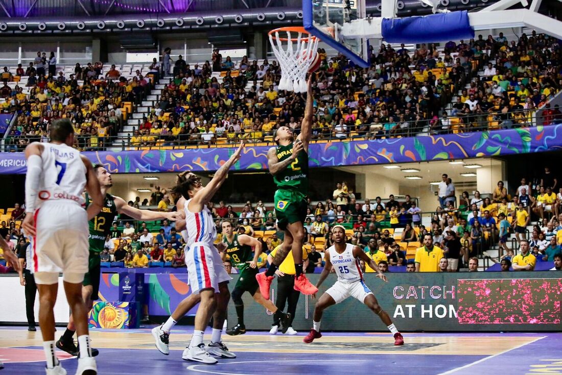 Brasil está nas semifinais da AmeriCup 