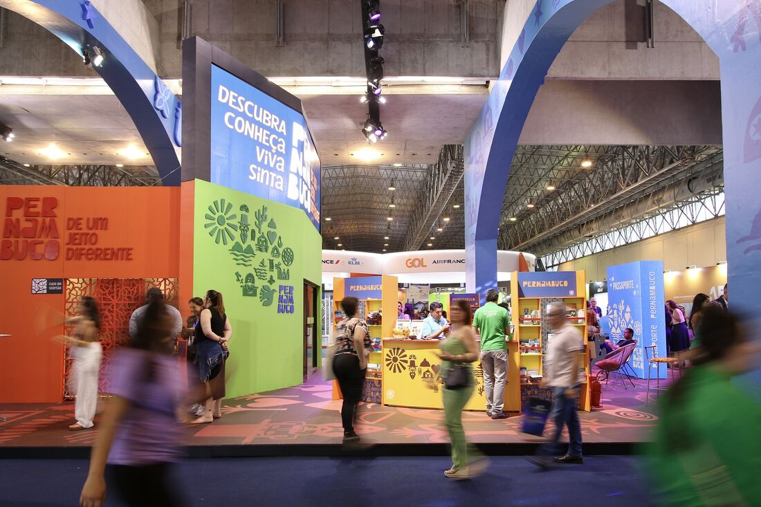 Abav Expo 2022, no Centro de Convenções de Pernambuco