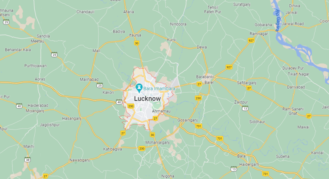  Lucknow, em Uttar Pradesh, no norte da Índia