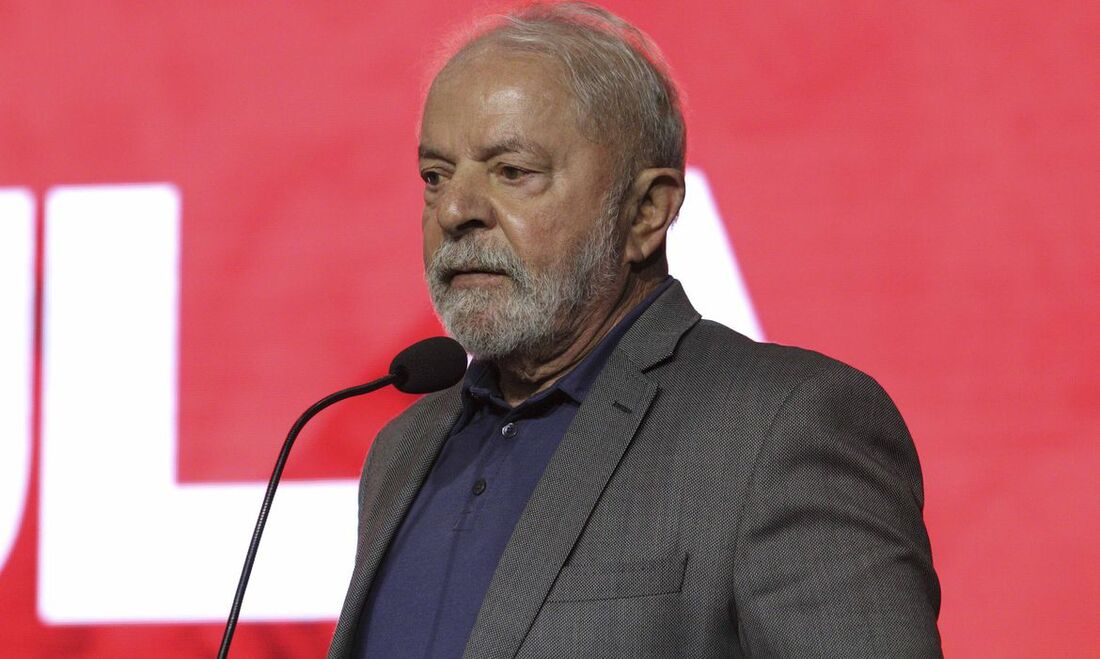 Candidato à Presidência da República pelo PT, Luiz Inácio Lula da Silva