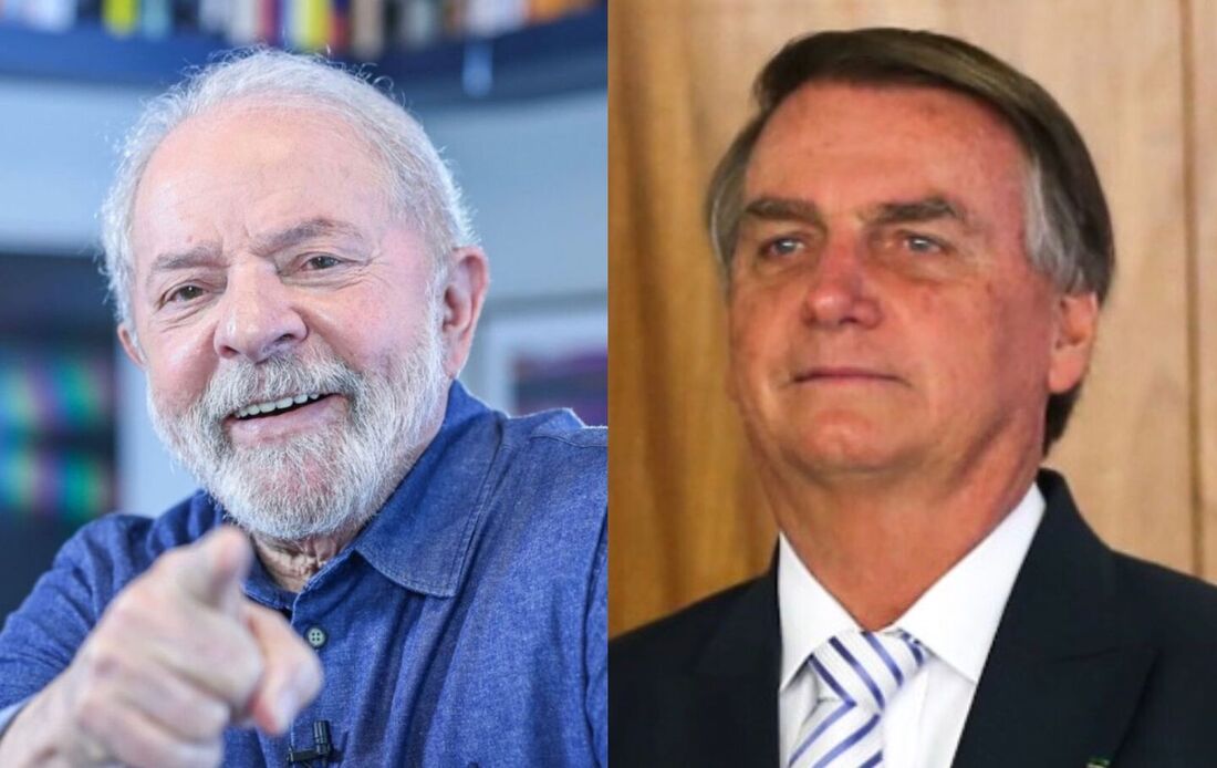 Lula e Bolsonaro