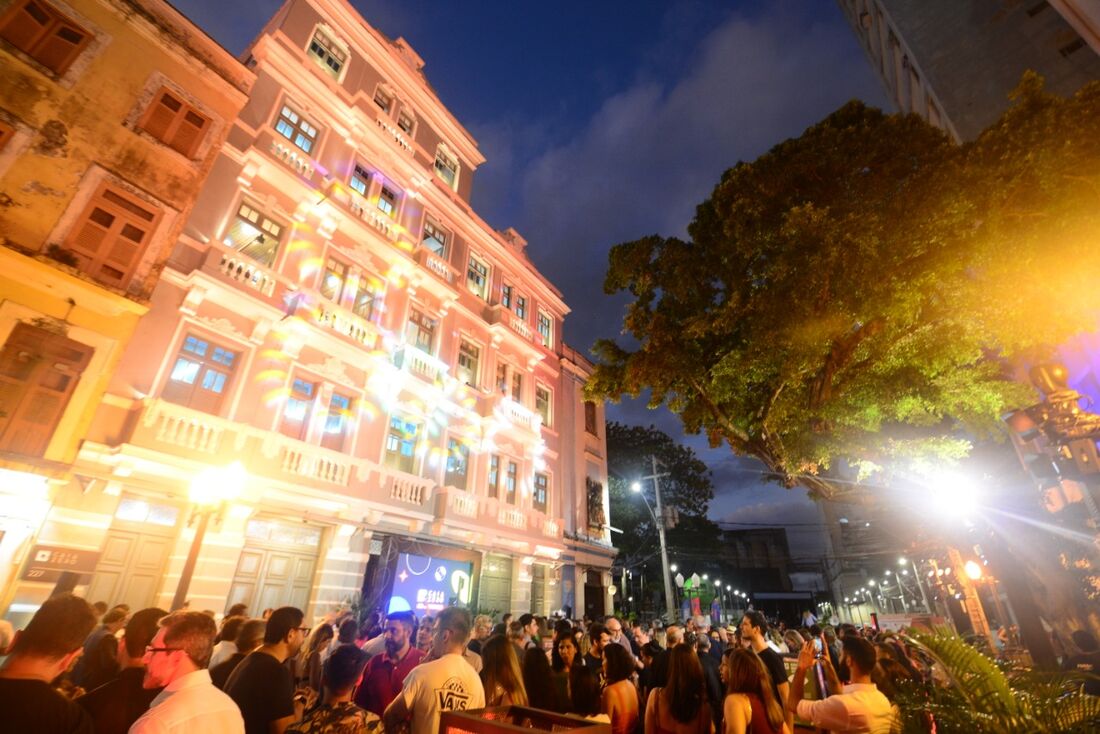 Inauguração da Casa Zero, na Rua do Bom Jesus