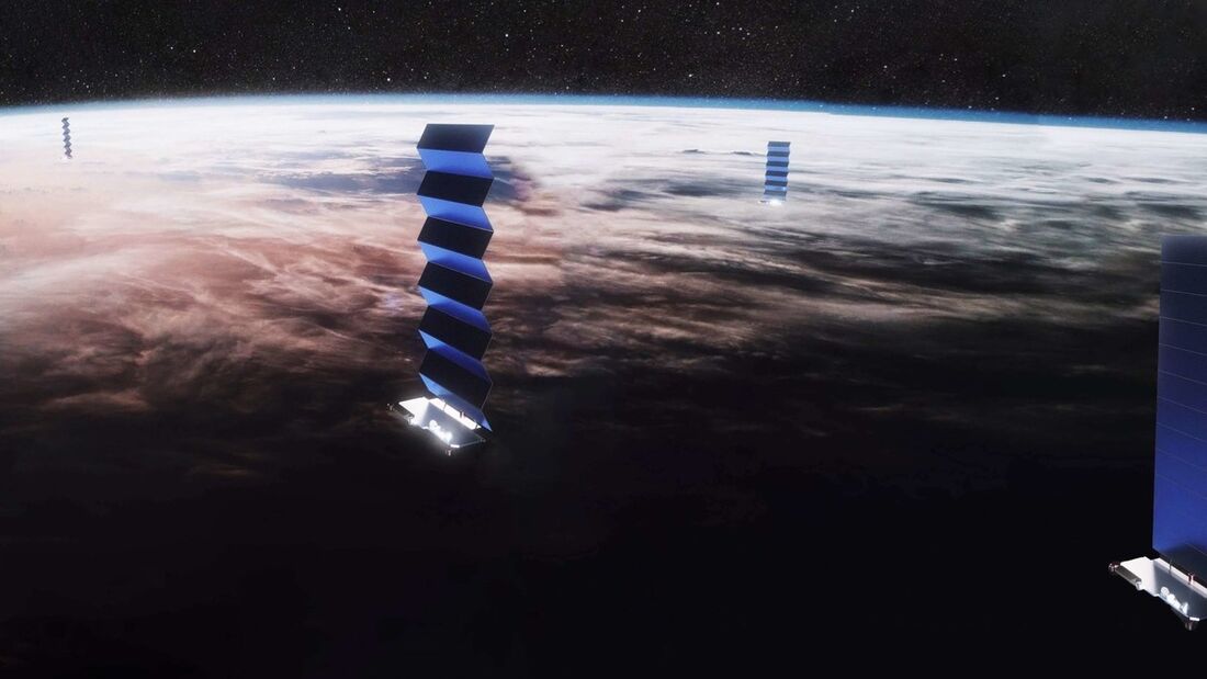 Satélite da Starlink, da SpaceX