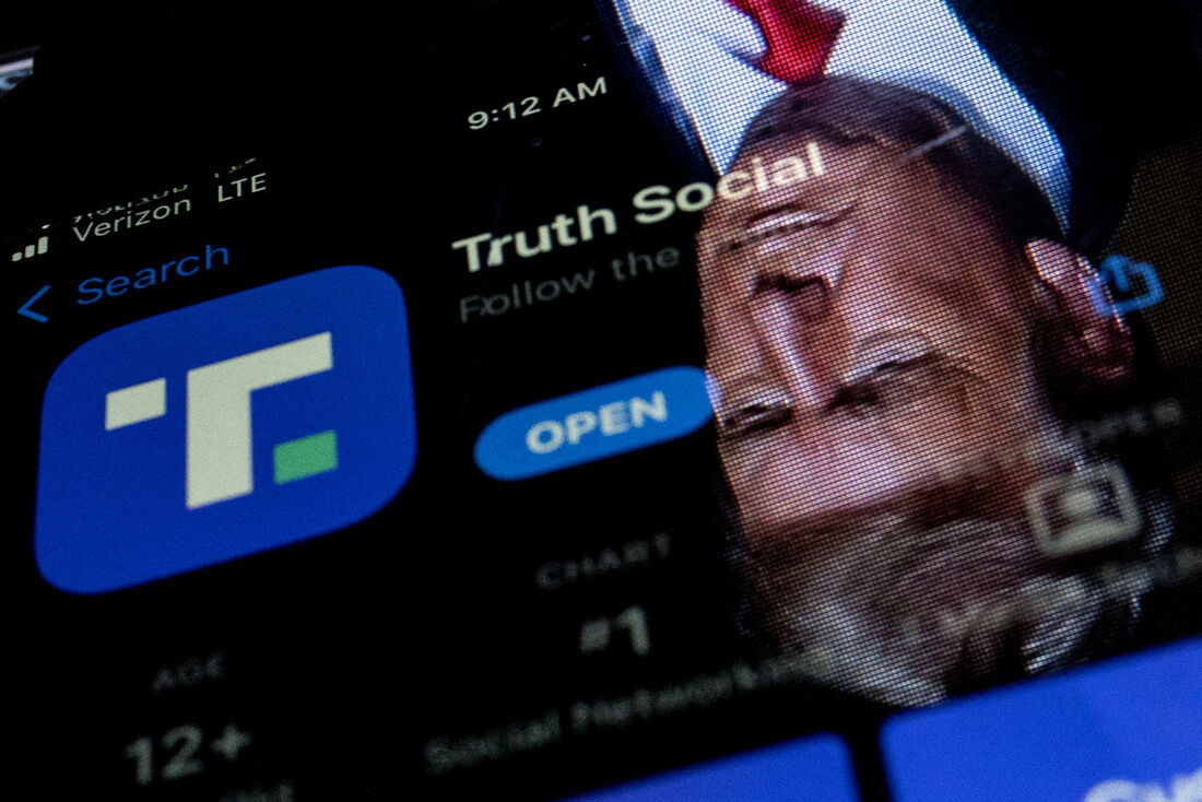 "Truth Social" é a rede social do ex-presidente dos Estados Unidos, Donald Trump