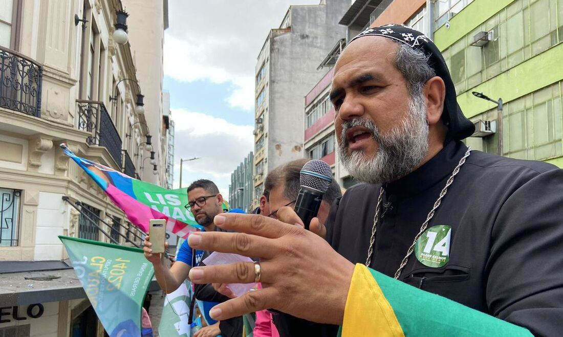 Candidato a presidente da República pelo Partido Trabalhista Brasileiro (PTB), Padre Kelmo