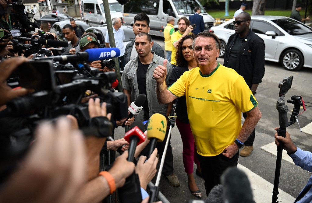 Bolsonaro vota nestas eleições