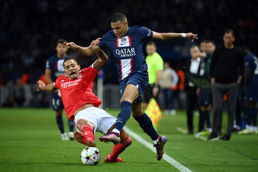 Mbappe balançou as redes para o PSG