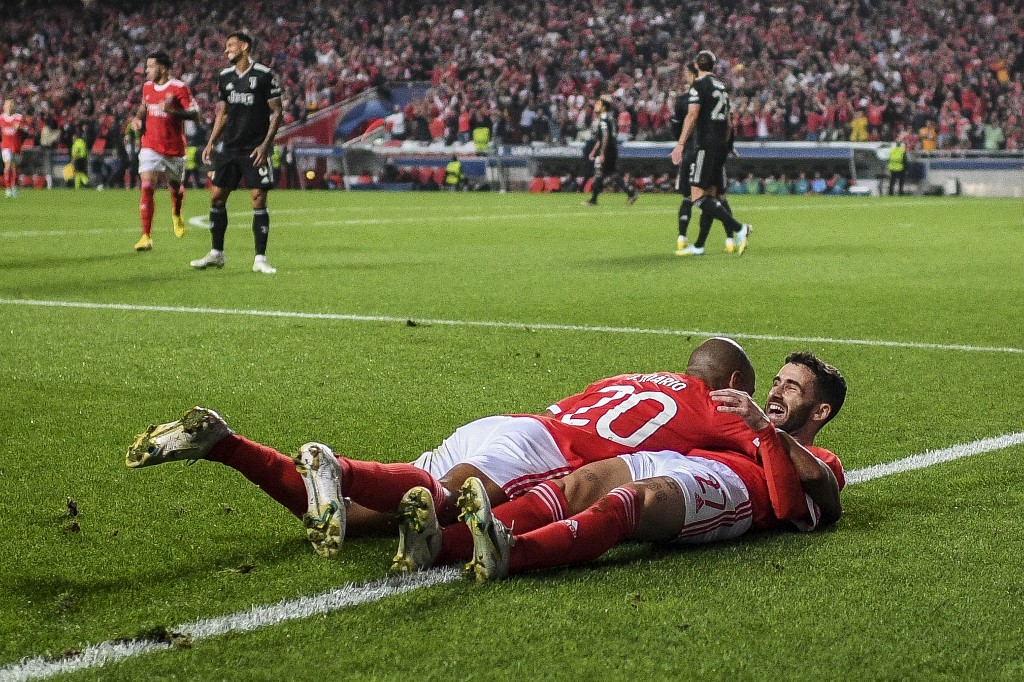 Benfica venceu a Juventus na Liga