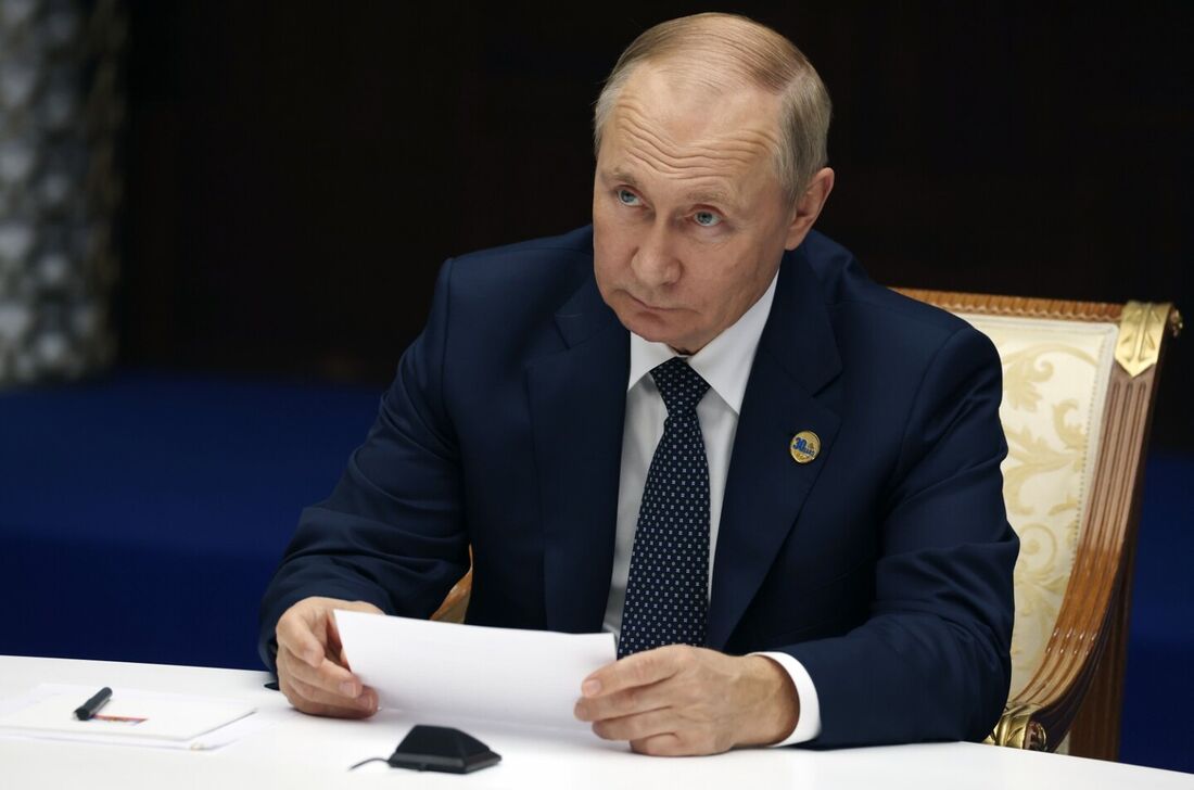 Vladimir Putin, presidente da Russia