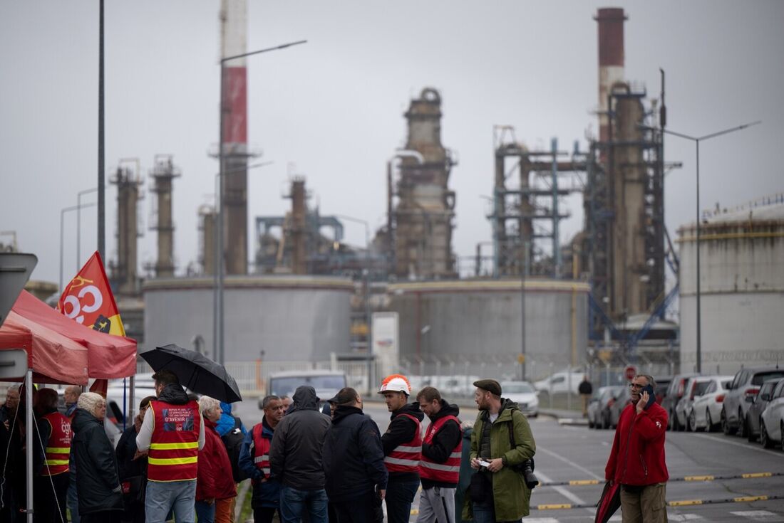 Refinarias da TotalEnergies na França