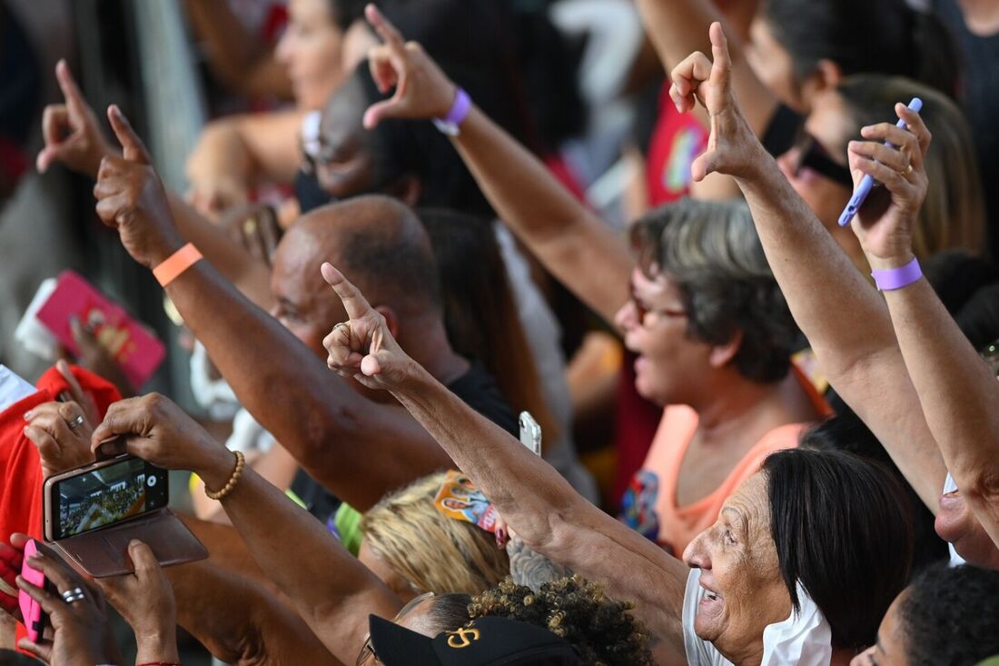 Apoiadores de Lula