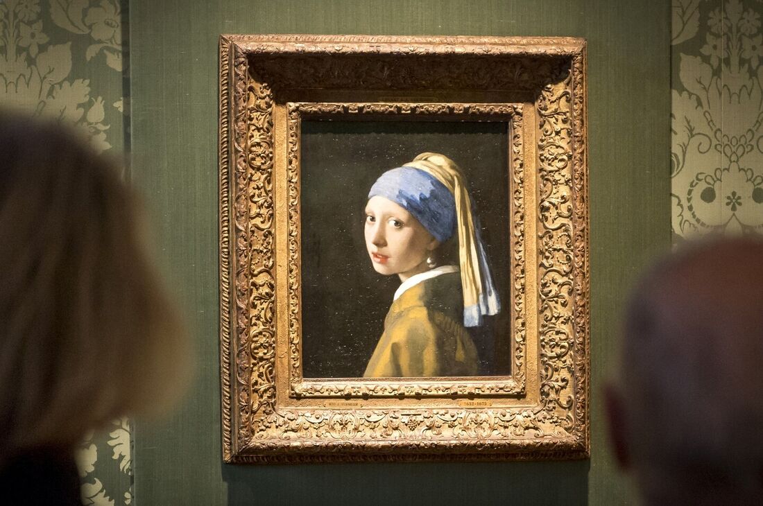 "Moça com brinco de pérola", de Johannes Vermeer