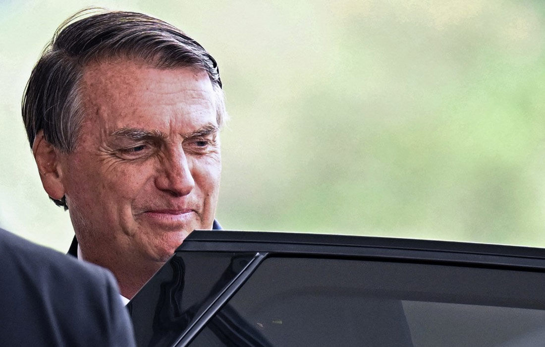 Bolsonaro no dia seguinte após o primeiro turno das eleições 2022