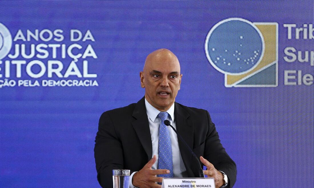 Presidente do Tribunal Superior Eleitoral (TSE), ministro Alexandre de Moraes