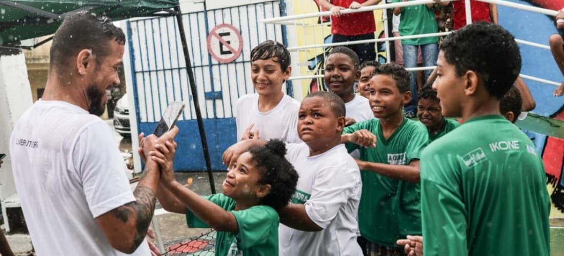 O espaço esportivo "A quadra da minha rua" chega ao Cabo de Santo Agostinho 