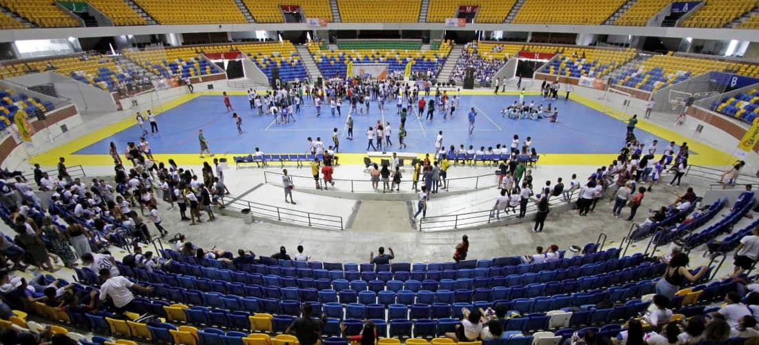 Jogos Escolares do Recife no Geraldão 