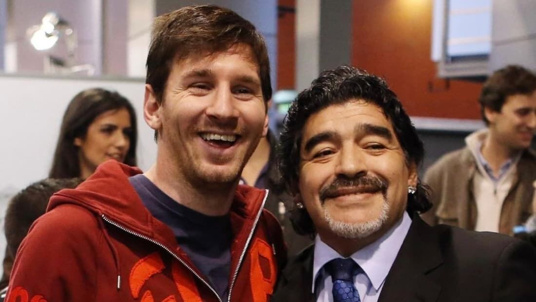 Messi e Maradona, os maiores jogadores da história da Argentina