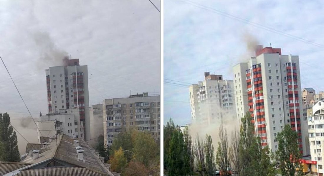 Bombardeio ucraniano atingiu um prédio residencial na cidade russa de Belgorod