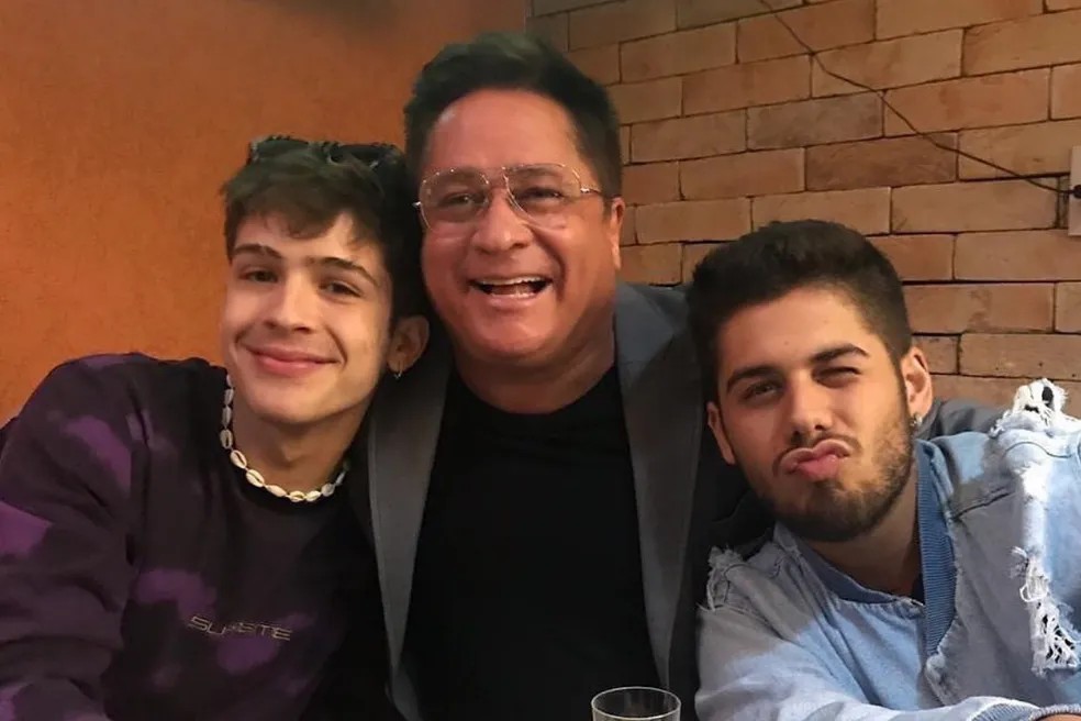 João Guilherme, Leonardo e irmão Filipe